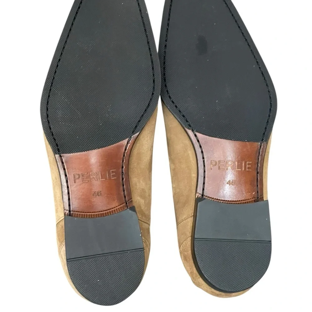 New! Perlie Chelsea‎ Boots - Dark Beige size 46 USA 13